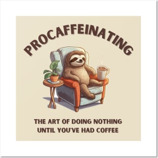 Procaffeinating Posters and Art